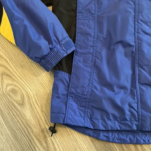 WOMENS VINTAGE COLUMBIA WINDBREAKER STYLE JACKET BLUE SIZE MEDIUM EEEUC - Picture 3 of 8